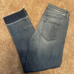 MOTHER Women's Straight Leg Jeans - Blue